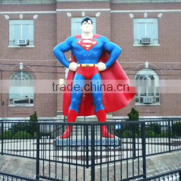 High Quality Outdoor Life Size Superman Statue photo-4