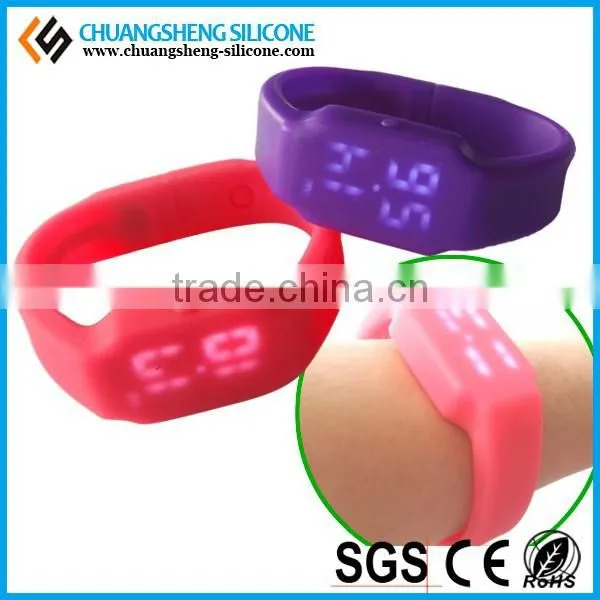 Luxury Western LED Digital Silicone Watch Bracelet photo-2