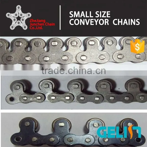 C2040TR China Factory Alloy Steel Short Pitch Conveyor Chain With Top Roller photo-3