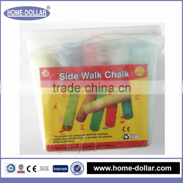 High Quality White and Color Art Drawing Universally Board Small Chalk Set With Eraser photo-5