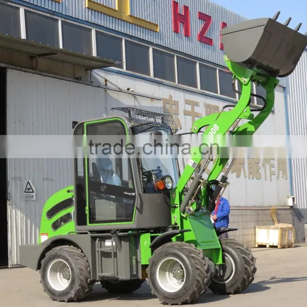 HZM Brand Most Popular Mini Farm ZL08f Wheel Loader Loader photo-3