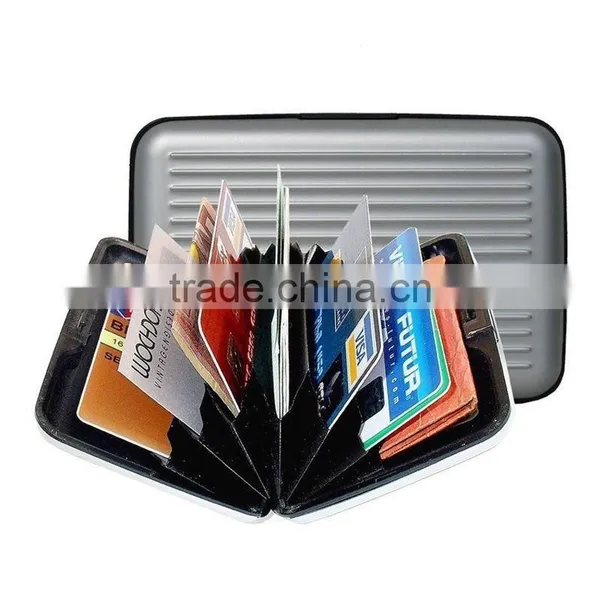 2016 New Aluminum Metal Wallet Case Credit Card ID Holder photo-2