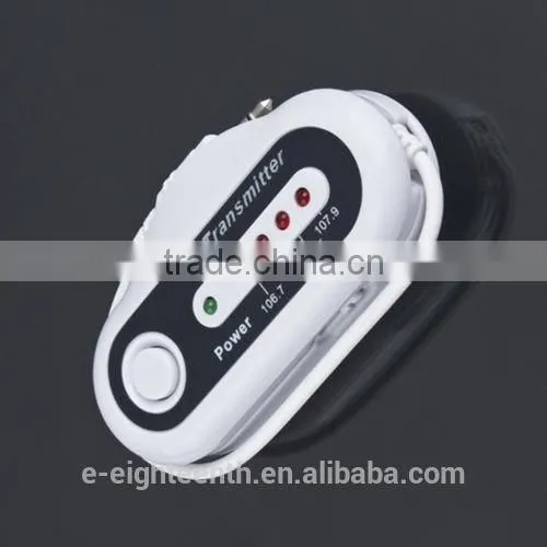 4 Channel Wireless Audio FM Transmitter Car Charger for IPod MP3 MP4 F5 photo-3