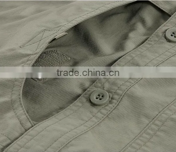 Men's 100% Cotton Poplin Casual Shirt With Long Sleeve photo-4