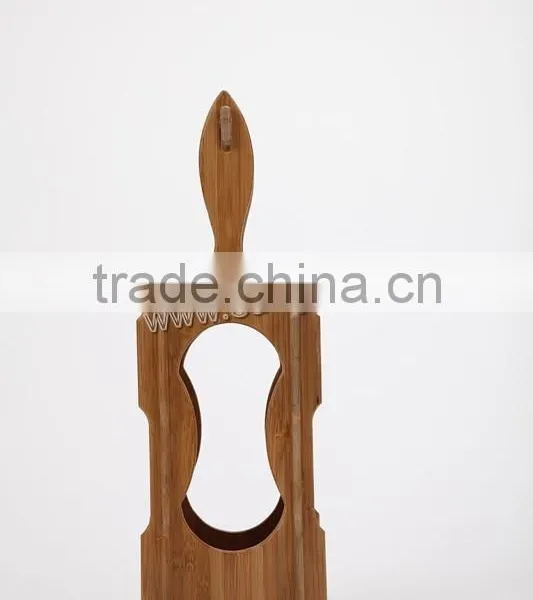 9x9.5x36cm ,single Bottle Wine Rack/Bamboo Wine Tray Rack photo-2