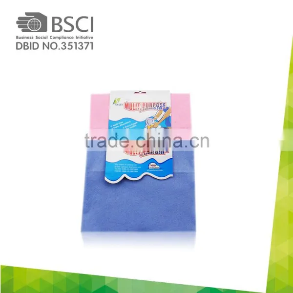 Folded Needle Punched Nonwoven German Cleaning Cloth Kitchen Household Nonwoven Wipes photo-3