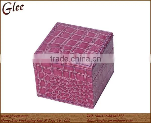Different Color Mini Leather Watch Display Box photo-2