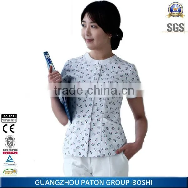 Nurse Uniform Good Quality MU-71, 2015 Fashion China Hospital Uniform Factory photo-3