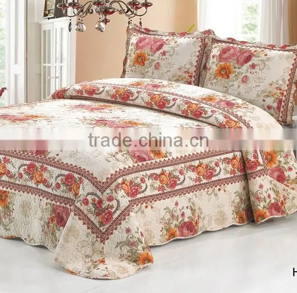 Colorful Solid Microfiber Ultrasonic Quilt