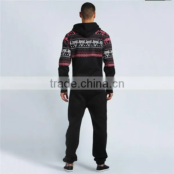 PA0027A Diamond Printed Onesie Jumpsuit for Men photo-2