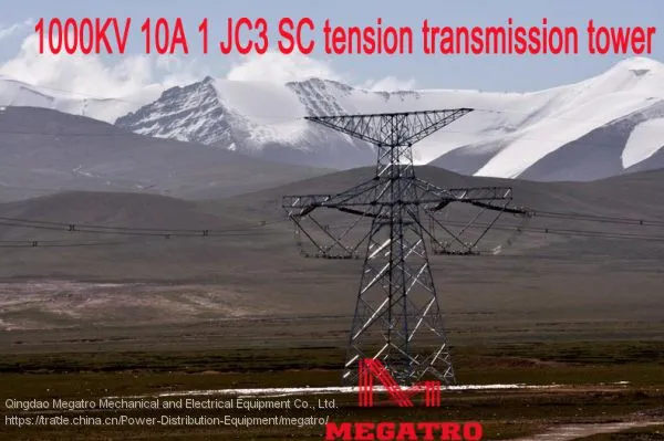 MEGATRO 1000kV 10A1 JC3 SC Tension Transmission Tower photo-3