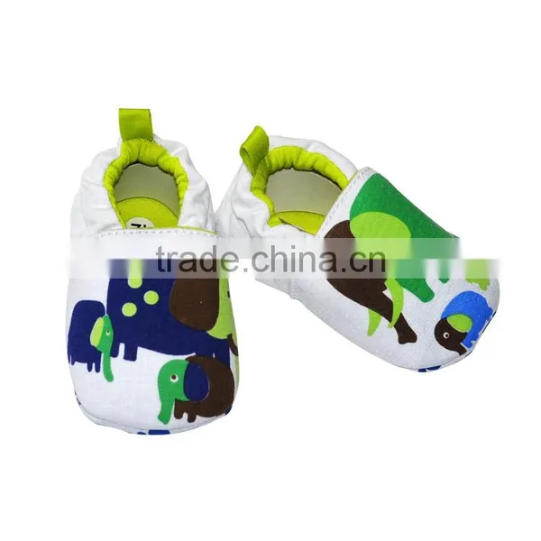 Elephant Printed Cotton Baby Footwear photo-2