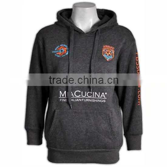 Oeko-Tex Standard Wholesale Mens Hoodies Pullover Hoodie photo-3