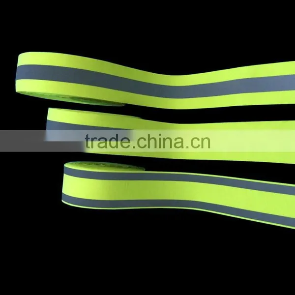 Silver Yellow High Visible Reflective Tape for Firefighter photo-3