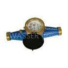 Blue Vane Wheel Cold Water Flow Meter , High Precision 0.0001 - 99999 m3 Reading