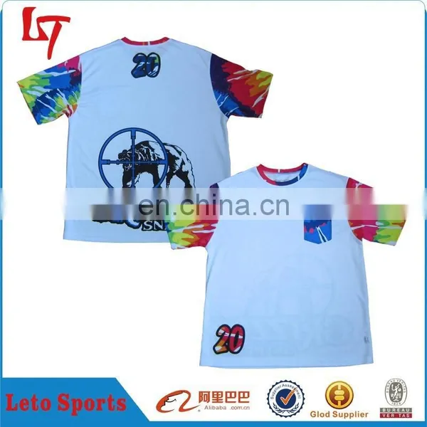 Custom Nice Color Men's Lacrosse Shooting Shirt Sublimated Lacrosse Jersey photo-3