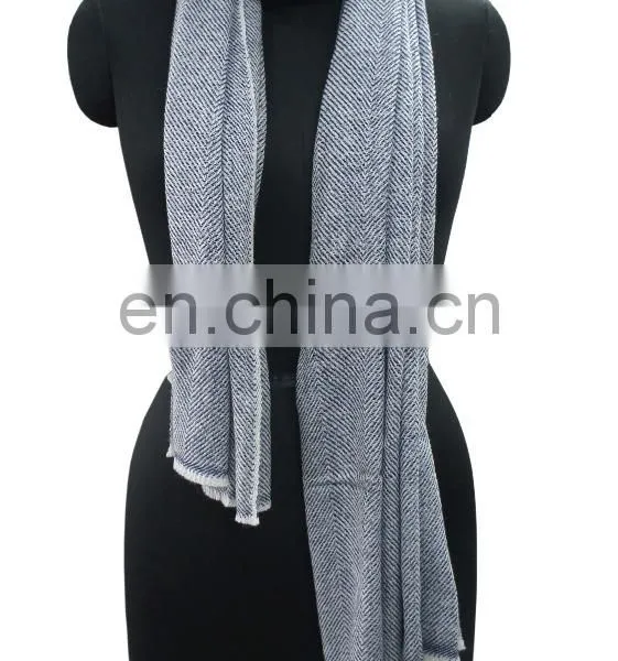 Herringbone Pashmina Wool Shawls,Stoles 2017 photo-4
