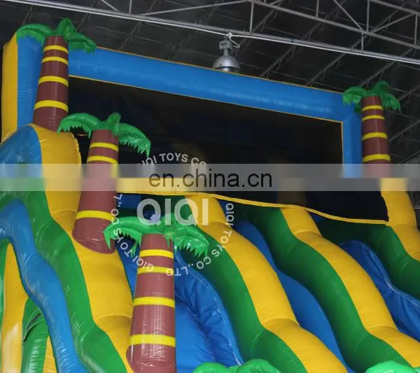 0.55MM PVC Kids Inflatable Slide,Inflatable Water Slide With Pool For Sale photo-6