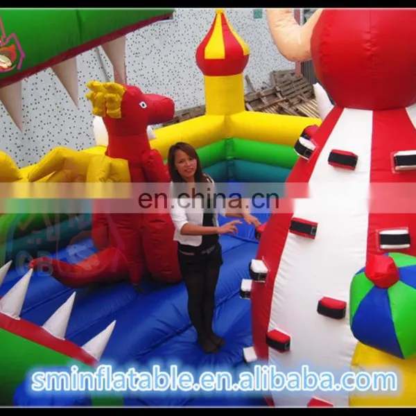 Package Mail Inflatable Rabbit Castle Jump Bed Combination Air Castle Airplane Inflatable Slide photo-4