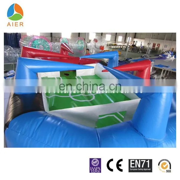 AIER High Quality Inflatable Bouncer Football Field Sport for Boys and Girls photo-3