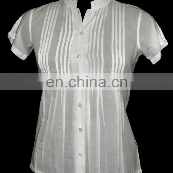 100% Polyester New Styles Ladies Shirt 2017 Latest photo-5