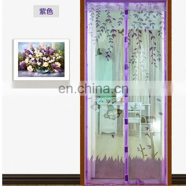 Only for You Products of Printing Magnetic Screen Door for Avoiding Mosquito With Unique Design photo-3