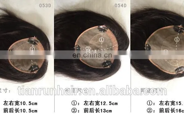 Nature Human Hair Toupee For Womens Quality Virgin Chinese Human Hair Mens Toupee photo-5