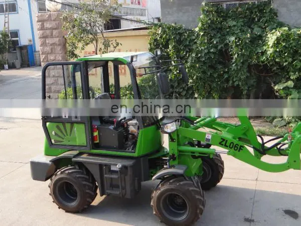 4WD New Type Articulated Mini Front Loader 906 photo-5