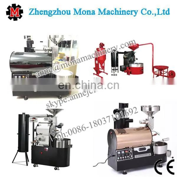 Automatic Electric & Gas 1 kg 2kg 3kg 5kg 6kg 10kg 20kg 30kg / Coffee Roasting Machine /commerical Industrial 1kg Coffee Roaster photo-3