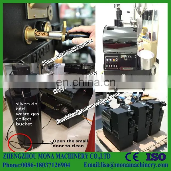 Stainless Steel 3 kg Electric Fresh Coffee Bean Roaster With Best Price for Sale photo-5