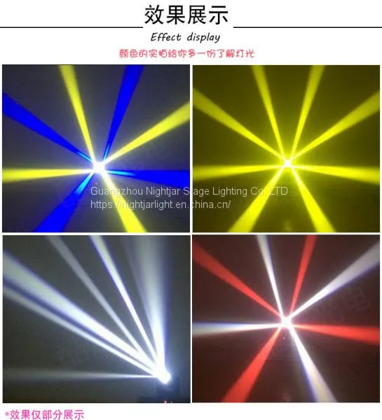 (NJ-L25A) 4*25W LED Supper Beam Stage Moving Lighting photo-4