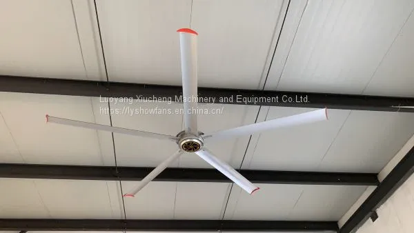 Aluminum Alloy Blade 12ft-24ft Hvls Air Cooler Industrial Large Ceiling Fan photo-5