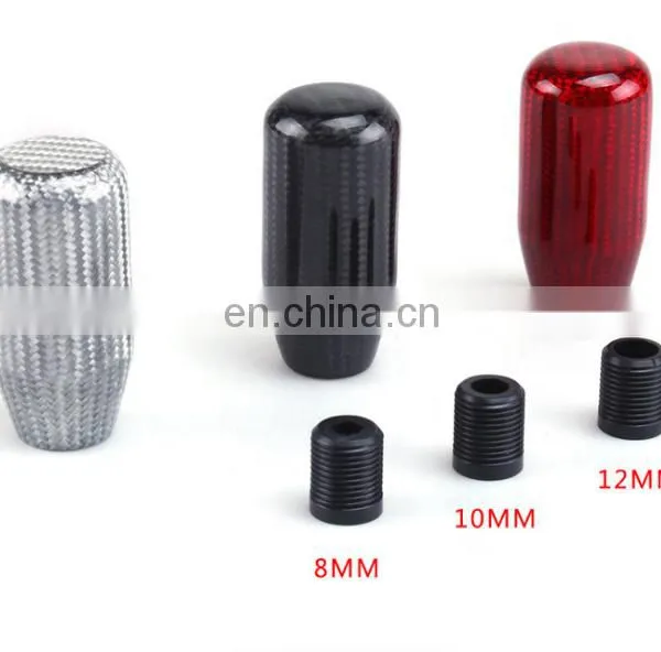 Real Carbon Fiber Aluminum Gear Knob Manual Transmission Aluminum Gear Shift Knob photo-4