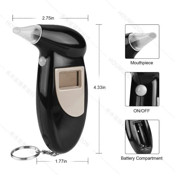 Professional Breath Alcohol Tester Police Breathalyzer photo-2