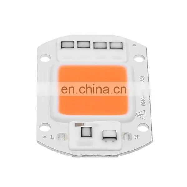 AC 110V 220V LED COB Chip Full Spectrum 50W For Indoor Plant Growth photo-3