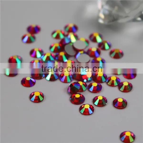 Siam Rhinestone AB Flatback Non Hotfix Rhinestone Trim photo-2