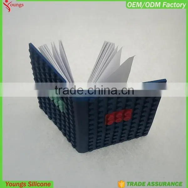 2016 Silikon Book Legos A5/A6/A7 Size Custom Logo Notebook photo-6