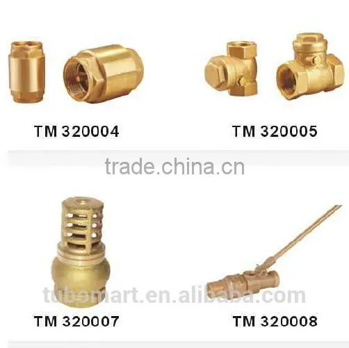 Brass Check Valve of Check Valve Good Price With Plastic White Ball photo-5