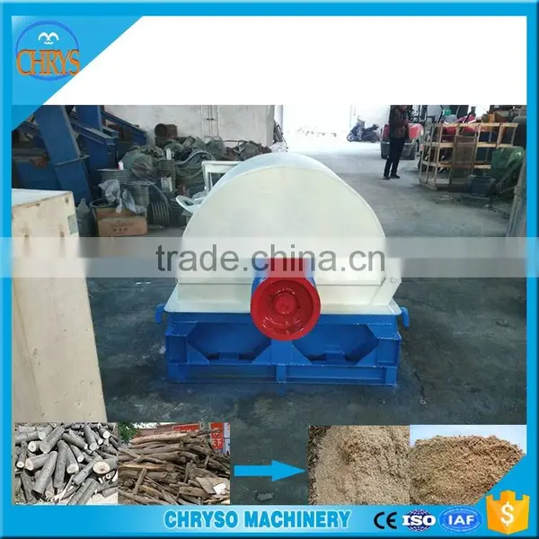 Log Crusher, Wood Crusher Making Sawdust photo-2