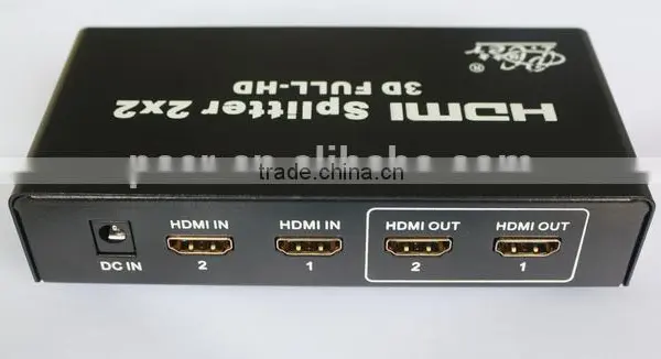 2 in 2 Out Full HD Cable Splitters With Remote photo-2