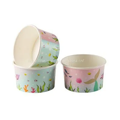 paper bowl food grade takeaway rice bowls rice packaging container kraft paper soup bowls