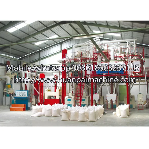 Complete Set Corn Peeling Equipment Maize and Wheat Flour Milling Machine Price With Best Price photo-5