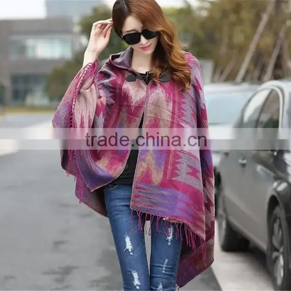 2016 Ladies Women Fashion Hooded Blanket Scarf Shawl photo-4