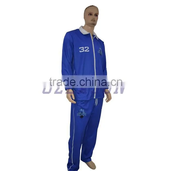 Wholesale Plain Warm-up Sports Soccer Training Tracksuit For Men photo-3