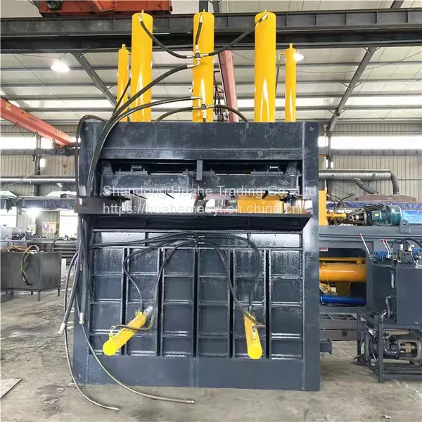 Aluminum Alloy All Steel Plate Hydraulic Vertical Packer, Iron Sheet and Scrap Press, Paint Barrel, Pop Can Compressor photo-2