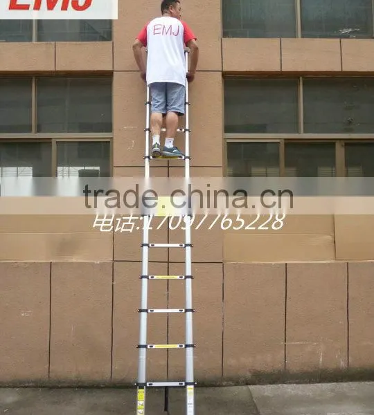 Telescopic Ladder 3.8m (EN131/SGS,CE/EN131)(We Also Have 3.8m,3.2m,2.9m,2.6m,2.0m) photo-3