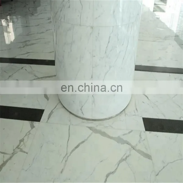Low Price White Marble Tile Non Slip Marble Floor Tile Price photo-5