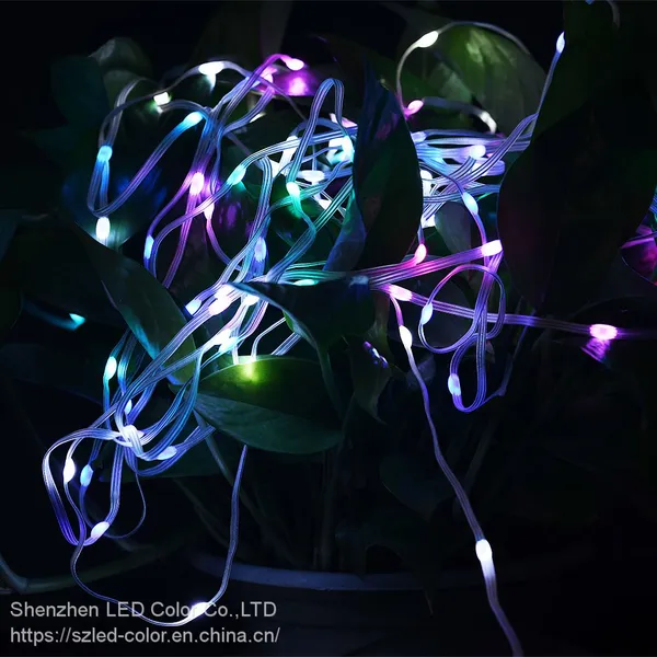 App Control Wifi Smart Music LED String Kits USB Powered Fairy Lights Waterproof Addressable Christmas Lights LED String