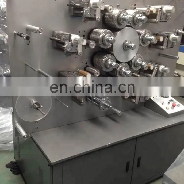 UGS1006 Maquina Impresora Rotativa Para Etiqueta de Lavado Automatic Rotary Letterpress Label Printer photo-3