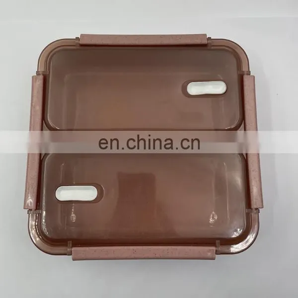 American Style 2 Compartment Food Container With Seal Ring photo-3